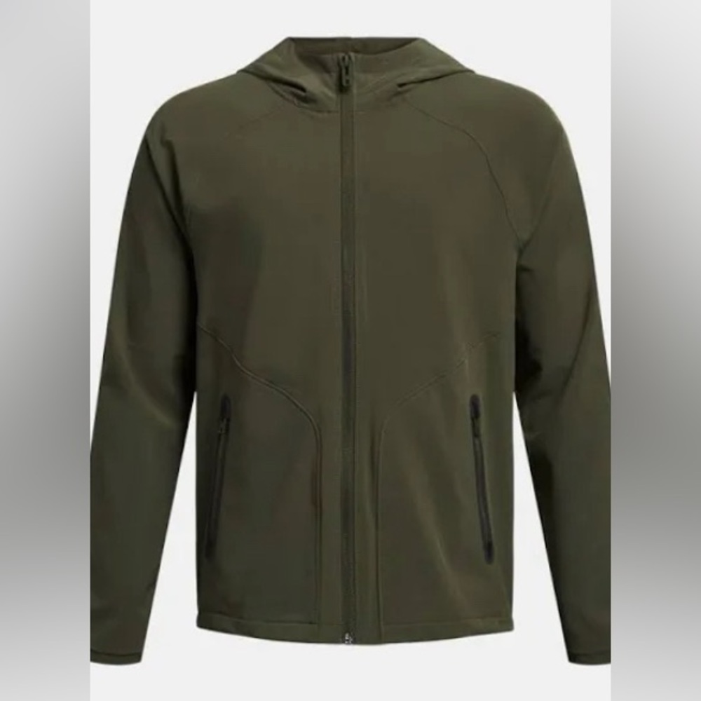 Under Armor Boys Army Green Jacket